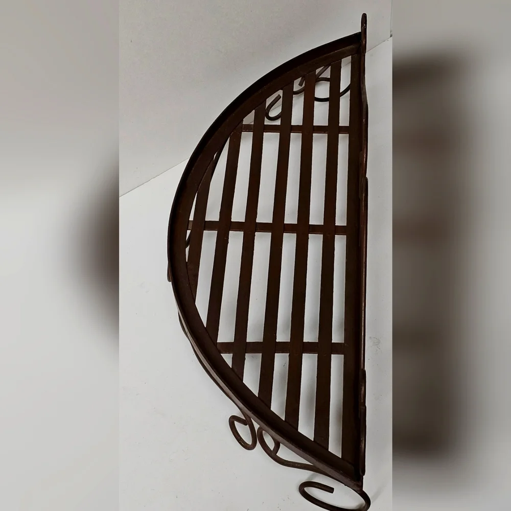 Vintage Cast Iron Decorative Shelf 24